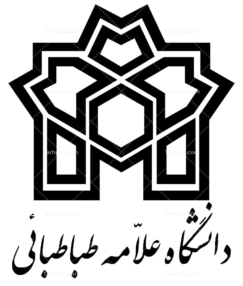 عکس دوربری شده آرم دانشگاه علامه طباطبائی