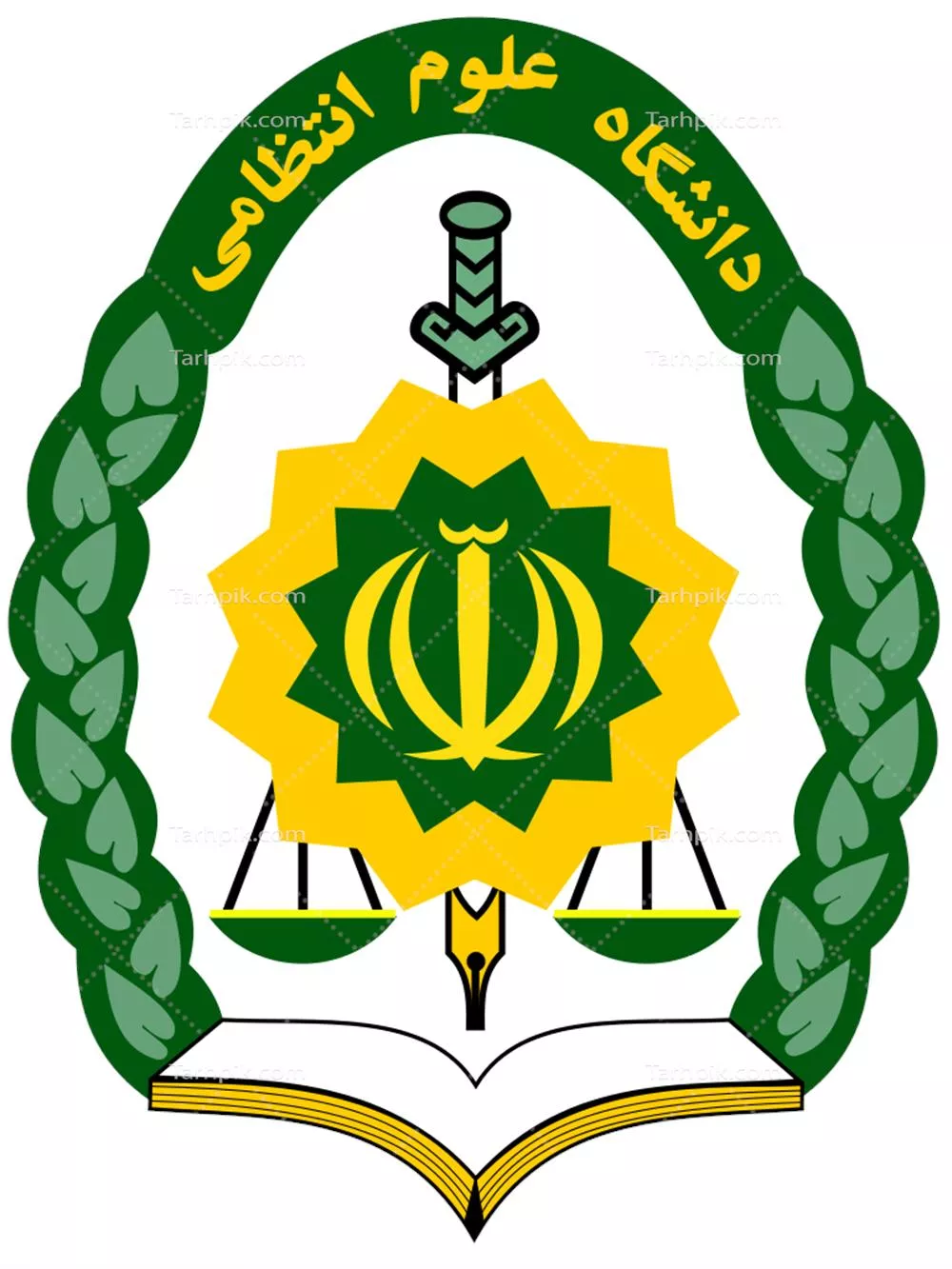 عکس دوربری شده لوگوی دانشگاه علوم انتظامی
