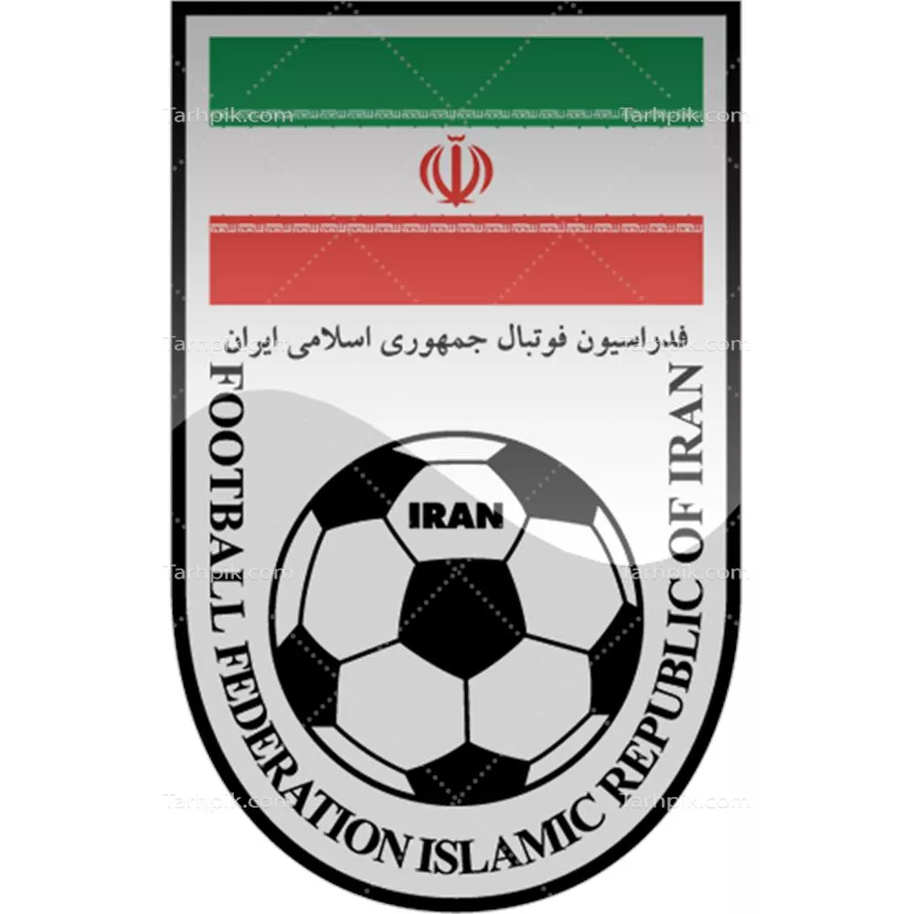 عکس دوربری لوگوی فدراسیون فوتبال ایران