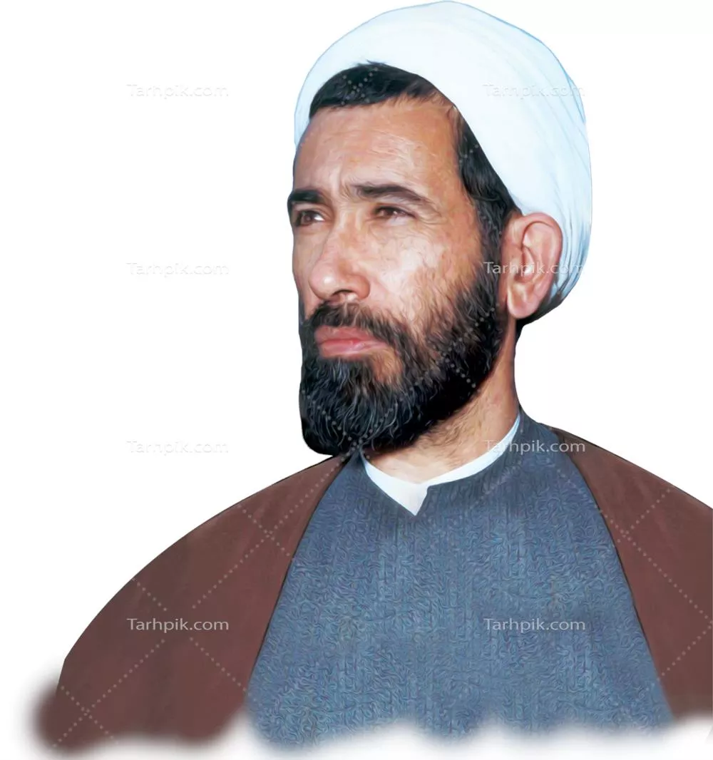 عکس دوربری شده شهید باهنر