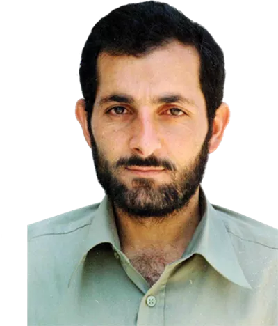 عکس دوربری شده شهید باکری
