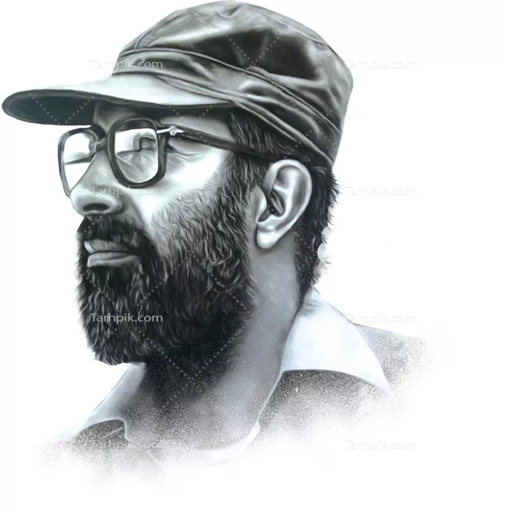 عکس شهید چمران دوربری شده