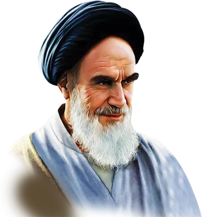عکس امام خمینی دوربری شده