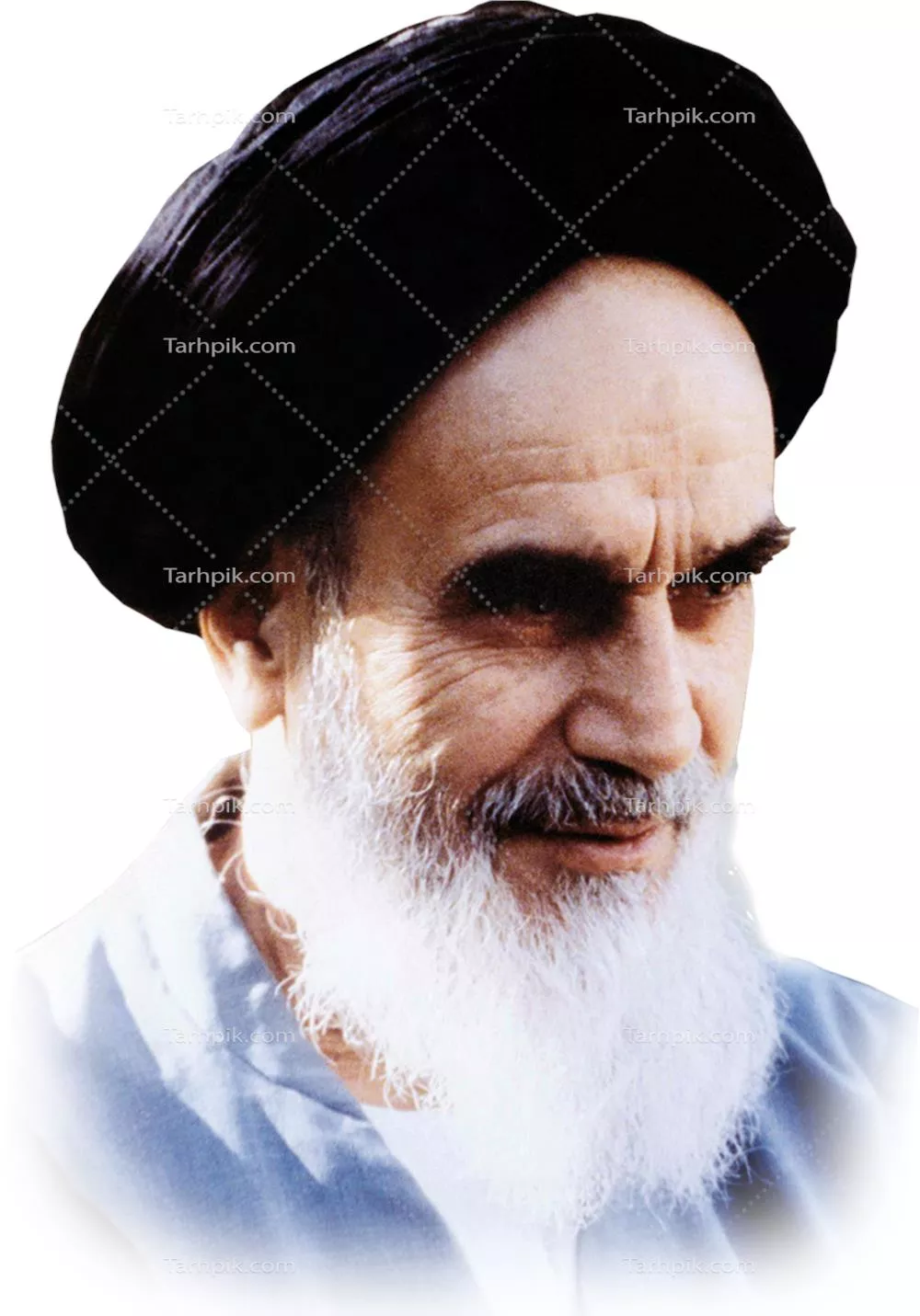 عکس دوربری روح الله خمینی