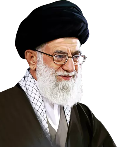 عکس png با کیفیت آیت الله خامنه‌ای