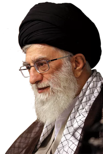 عکس بدون پس زمینه مقام معظم رهبری حضرت خامنه ای