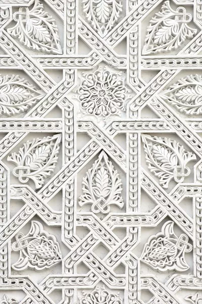 تصویر با کیفیت گچ بری