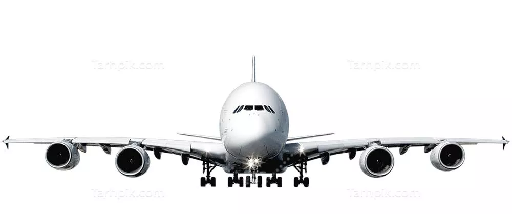 عکس دوربری شده هواپیمای ایرباس a380