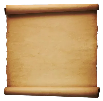 عکس دوربری شده کاغذ نامه قدیمی
