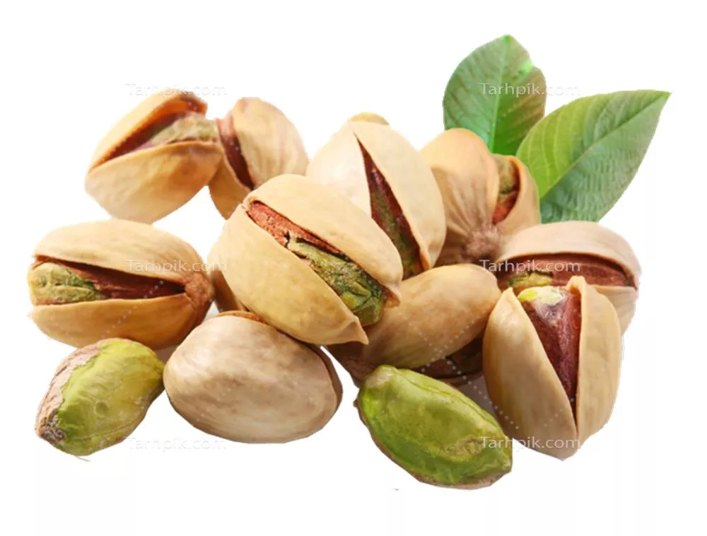 عکس دوربری پسته و مغز پسته