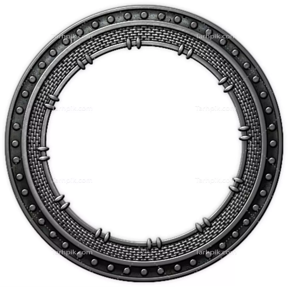 عکس دوربری شده قاب عکس دایره ای زینتی