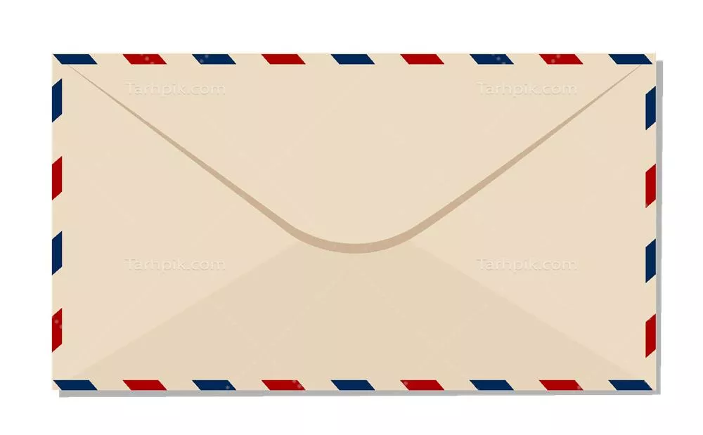 عکس دوربری شده پاکت نامه