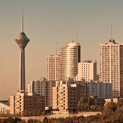 تصویر با کیفیت شهر تهران و برج میلاد