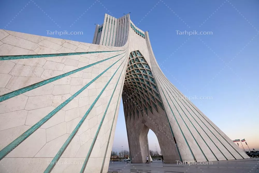تصویر برج آزادی تهران با کیفیت عالی