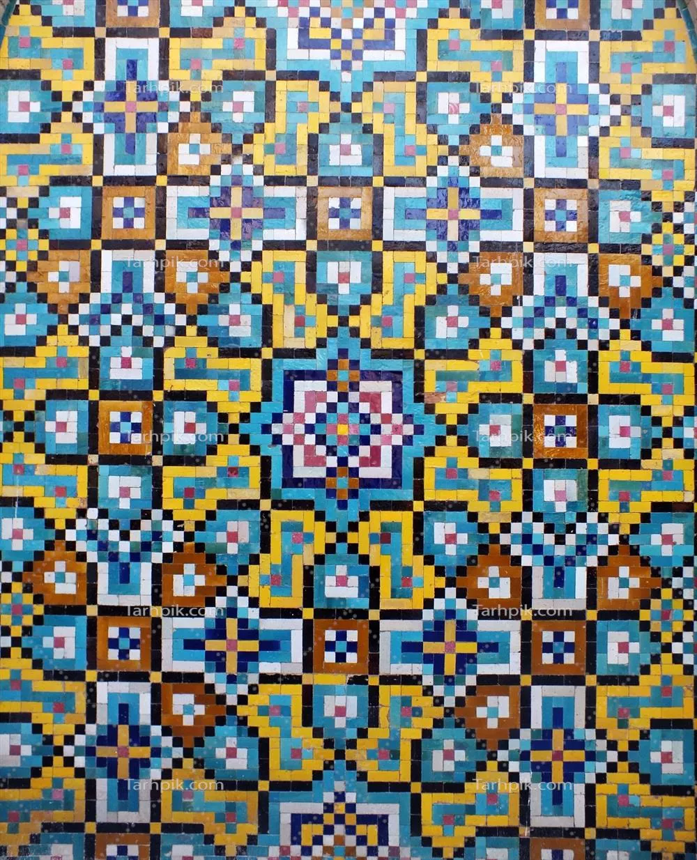 تصویر کاشی معقلی با کیفیت عالی