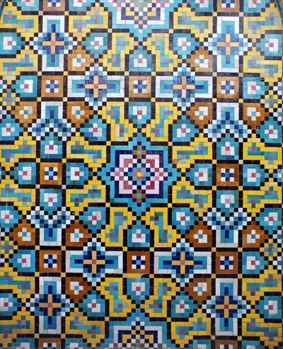 تصویر کاشی معقلی با کیفیت عالی