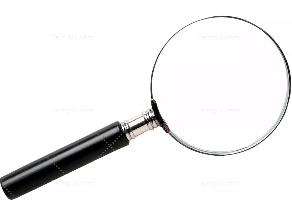 عکس دوربری ذره بین ساده