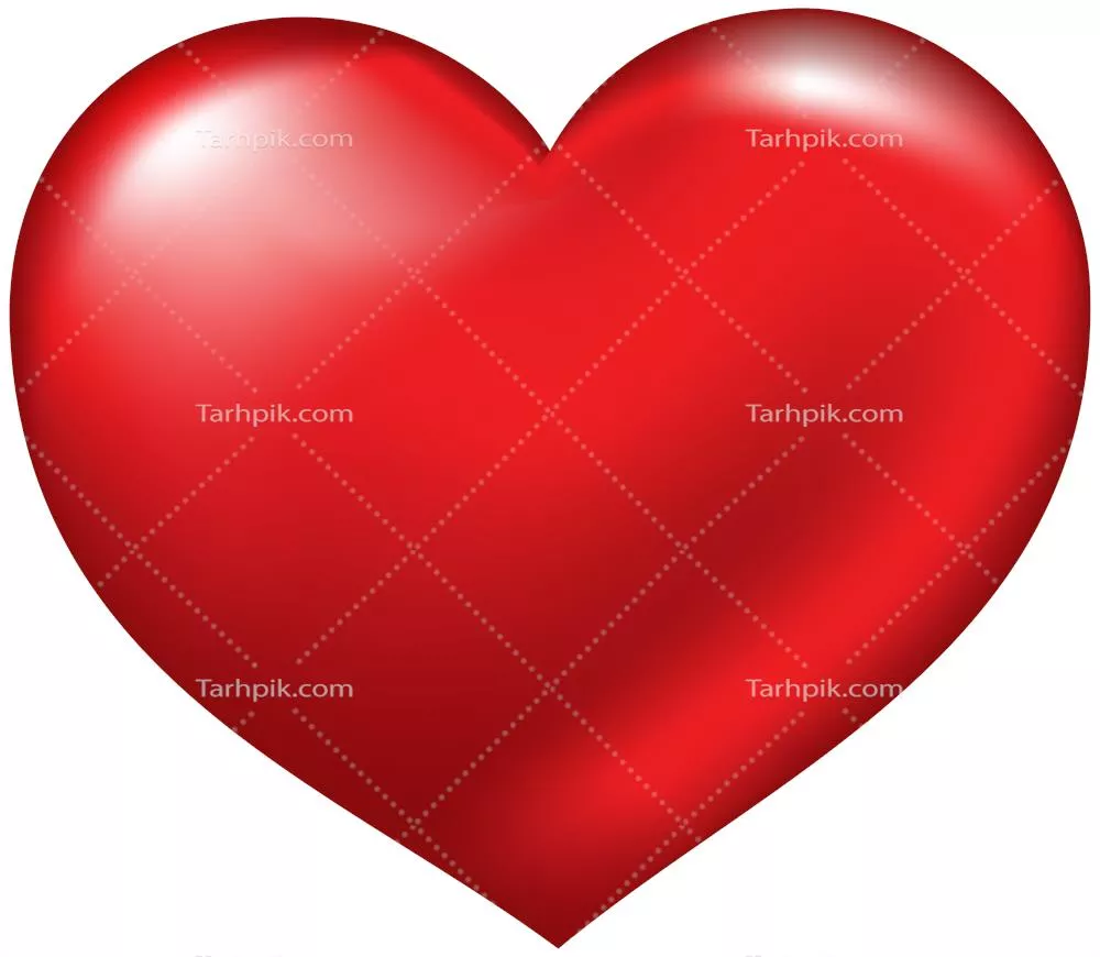 عکس دوربری استیکر قلب