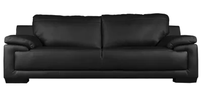 عکس دوربری یک عکس نزدیک از یک مبل چرمی راحت
