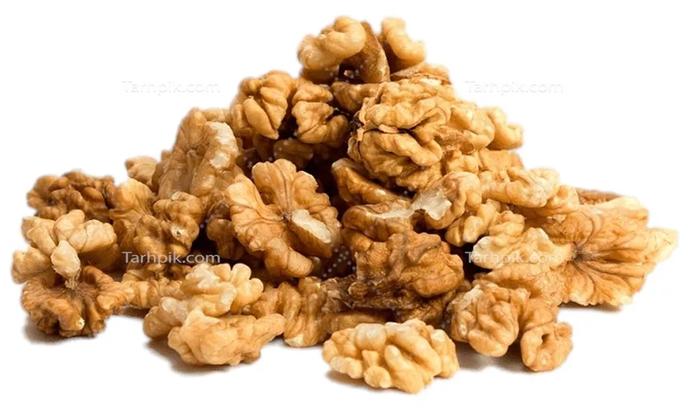 عکس دوربری شده مغز گردو