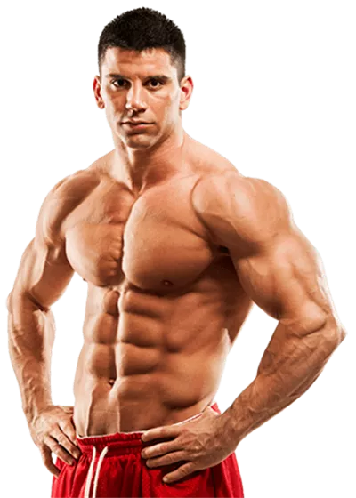 عکس دوربری شده بدنساز با فیگور
