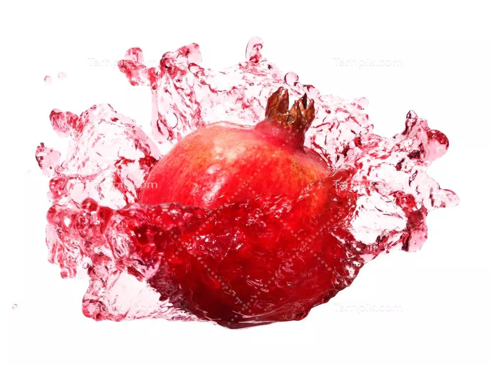 عکس دوربری انار قرمز