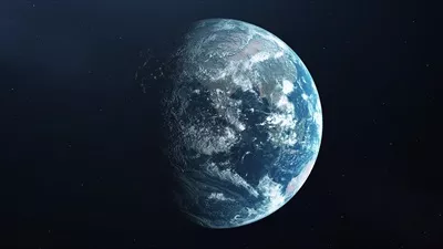 تصویر با کیفیت واقعی سیاره زمین از فضا