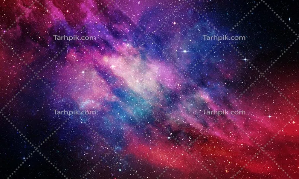 تصویر با کیفیت کهکشان و اعماق فضا