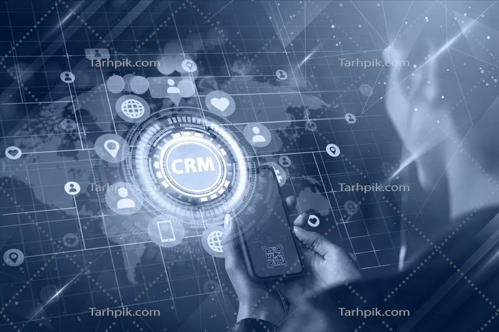عکس مفهوم مدیریت ارتباط با مشتری