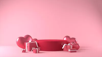عکس سکوی معرفی محصول با تم ولنتاین