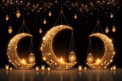 عکس پس زمینه ماه مبارک رمضان