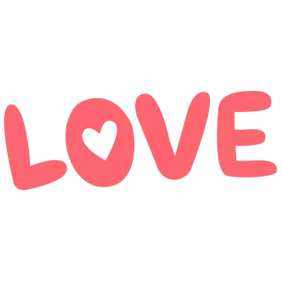 عکس دوربری Love عشق
