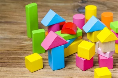 عکس بلوک های ساختمانی اسباب بازی