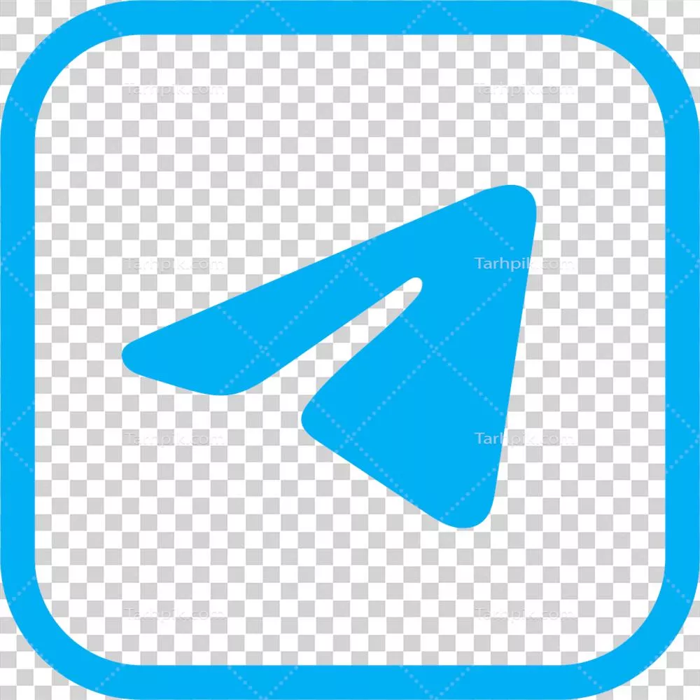 عکس دوربری آیکون لوگوی تلگرام