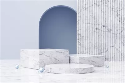 عکس سکوی معرفی محصول مرمر