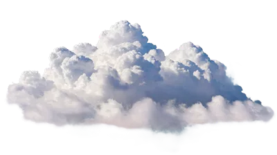 عکس دوربری ابر سفید هوای ابری