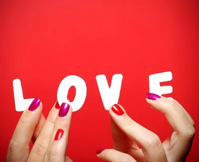 عکس کلمه عشق برای ولنتاین