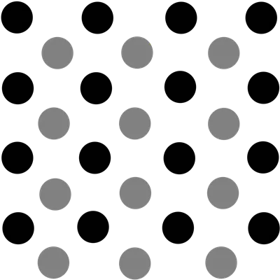 عکس دوربری الگوی نقطه های رنگ خاکستری و مشکی