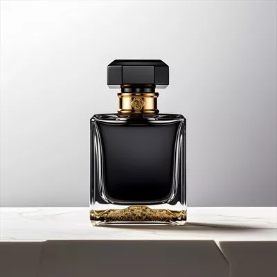 عکس ماکت بطری عطر شیشه ای بدون برچسب