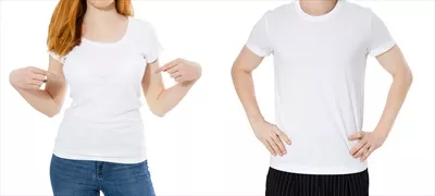عکس ست زن و مرد با تیشرت سفید