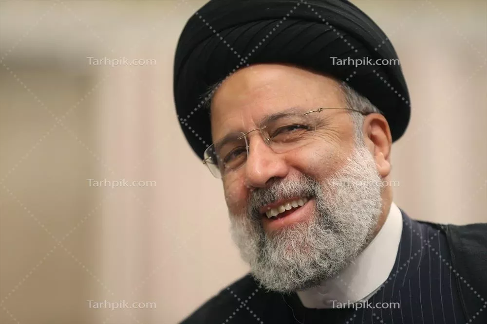 عکس چهره خندان شهید سید ابراهیم رئیسی
