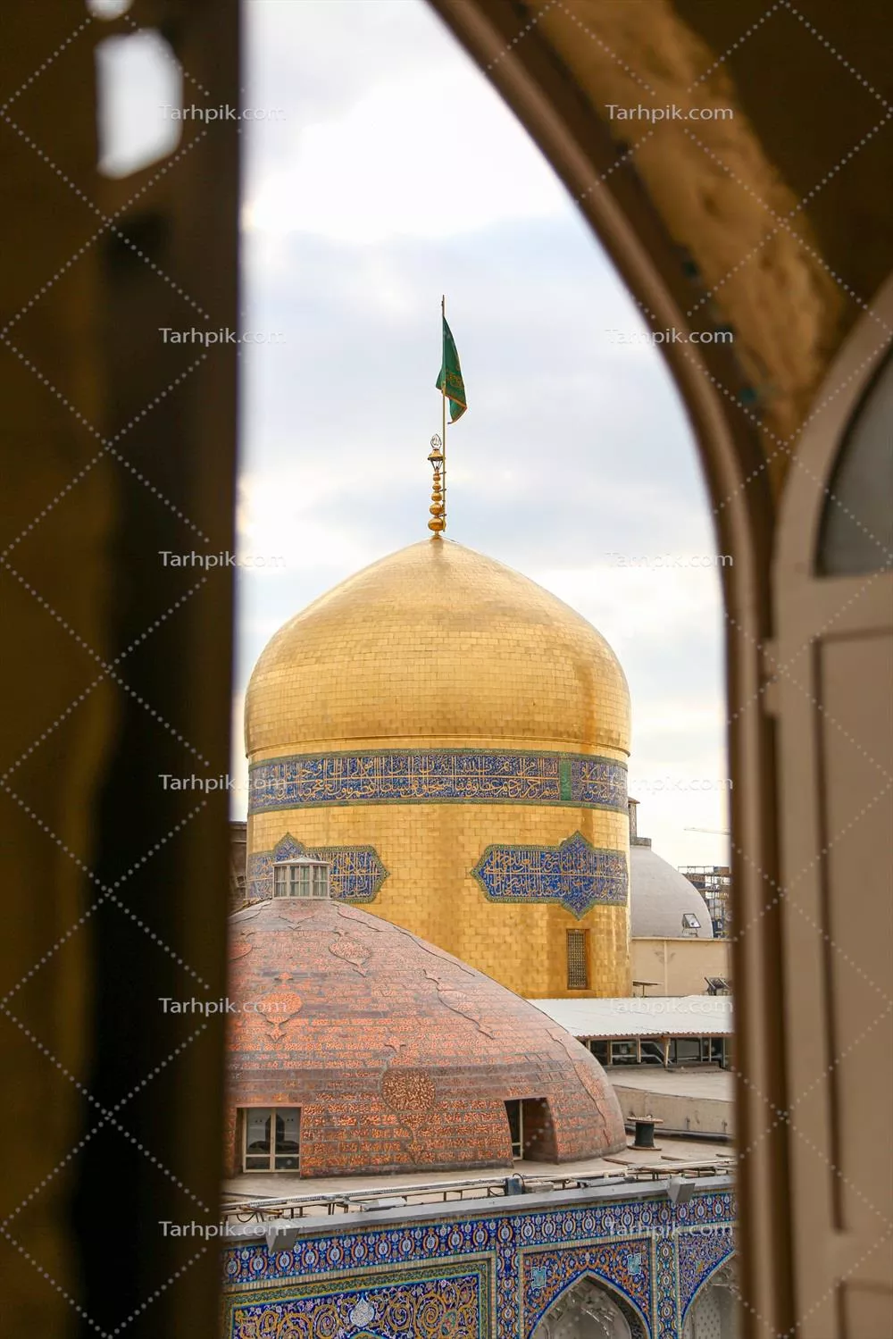 عکس گنبد حرم امام علی بن موسی الرضا