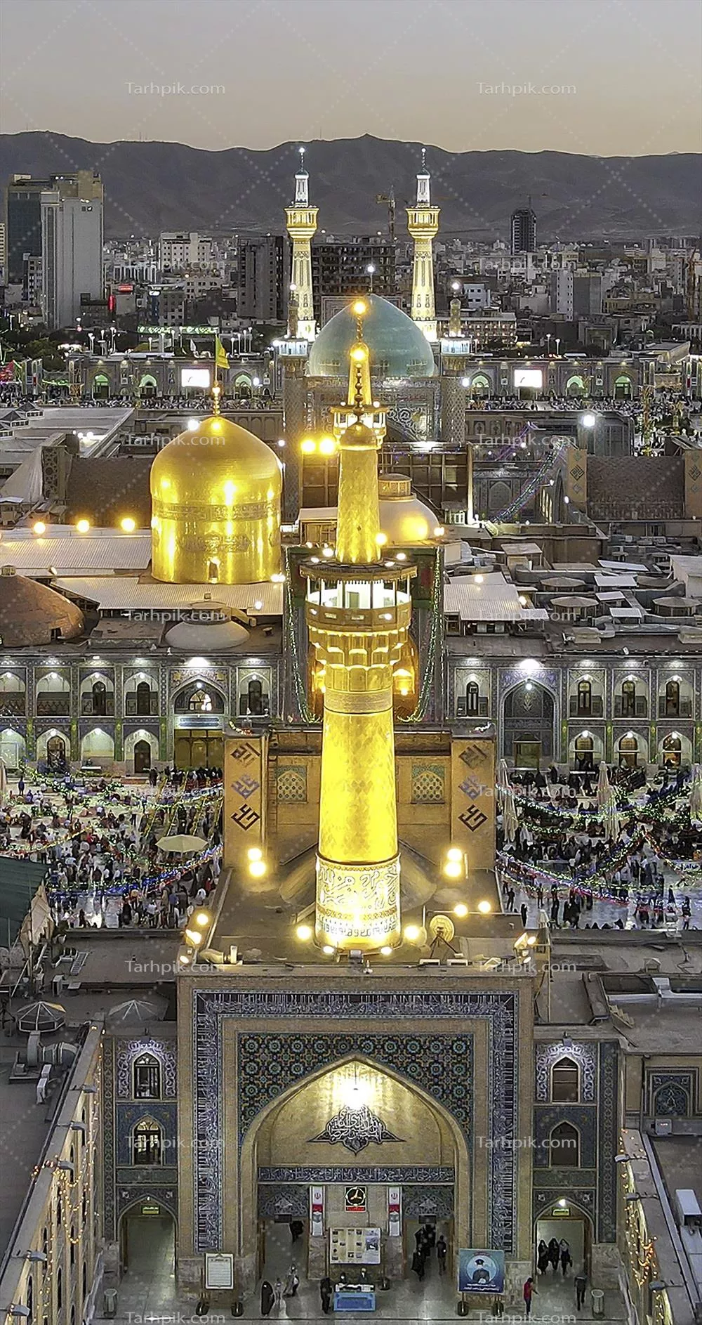 عکس حرم مطهر رضوی امام رضا