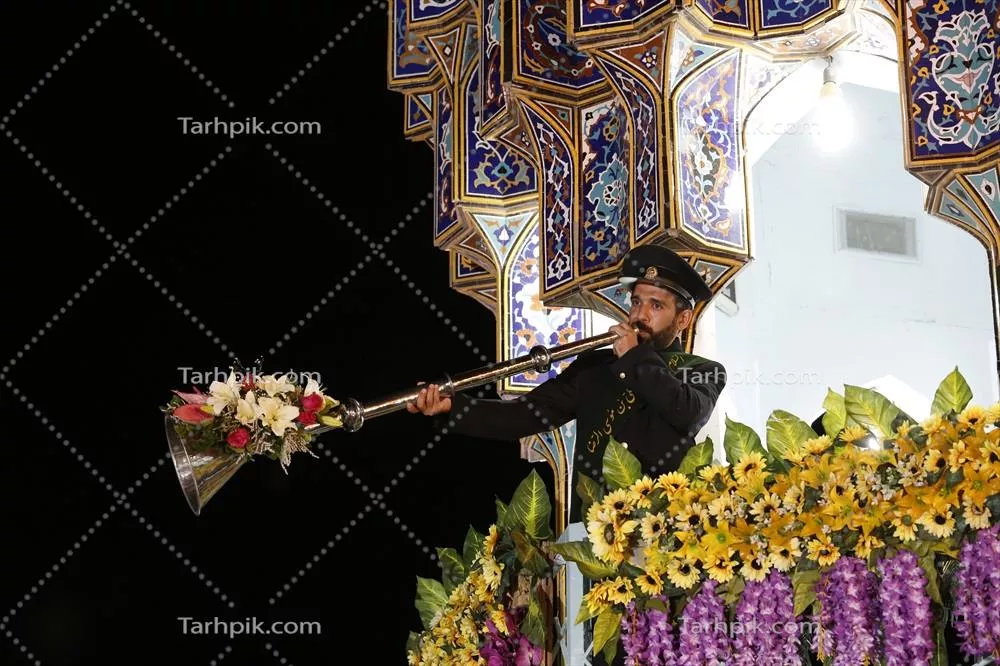 عکس نقاری زنی حرم مطهر امام رضا
