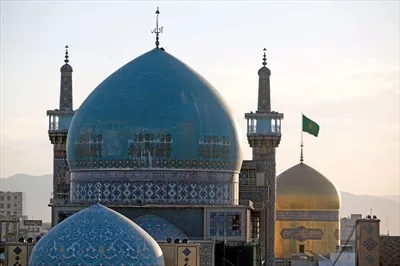عکس گنبد مسجد گوهرشاد حرم مطهر امام رضا علیه‌السلام امام هشتم