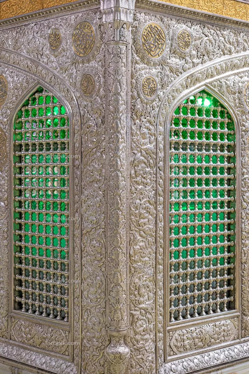 عکس ضریح مطهر امام رضا علیه السلام