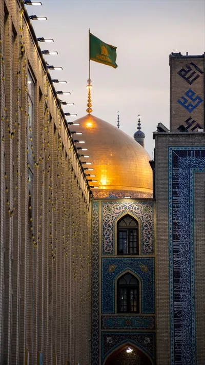 عکس گنبد حرم رضوی حرم امام هشتم حرم امام رضا