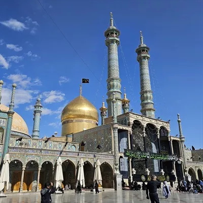 عکس حرم حضرت معصومه سلام الله علیه