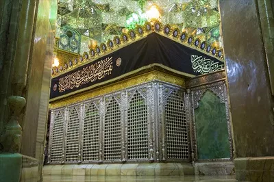 عکس ضریح حرم حضرت معصومه
