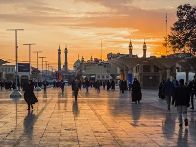 عکس حرم مطهر حضرت فاطمه معصومه